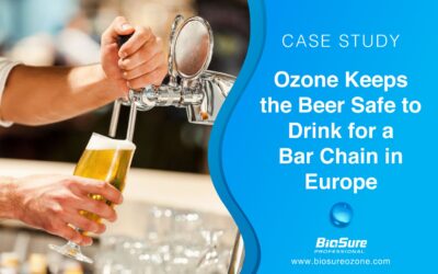 Ozone Keeps the Beer Fresh and Safe to Drink for a Bar Chain in Europe
